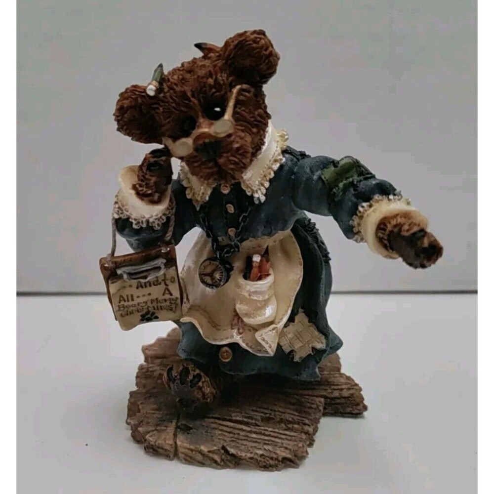 Boyds Bear Stone Nativity Series 4 “Ms. Bruin the Teacher” Retired